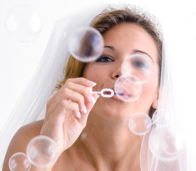 Bubbling Bride